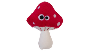 Cat Toy | Filled with Catnip | Plush Mushroom