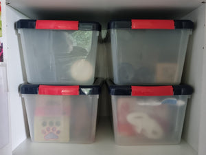 Plastic Container 5 Pack